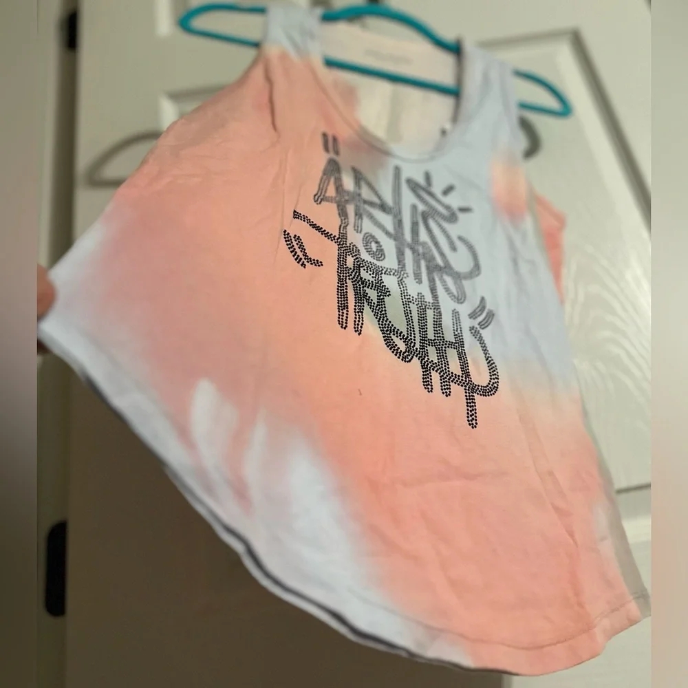 ‼️RARE‼️🎸Zadig & Voltaire🎸🔥NWT🔥TAM JORMI STRASS TIE-DYE Studded Tank—S - Picture 3 of 9